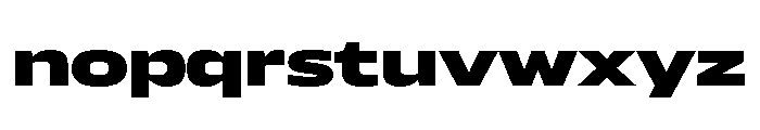 AtChromeXX Extended Super Font LOWERCASE
