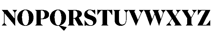 AtGambit Black Font UPPERCASE