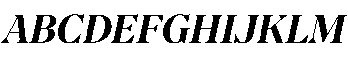 AtGambit BoldItalic Font UPPERCASE