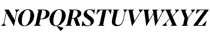 AtGambit BoldItalic Font UPPERCASE