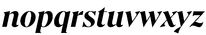 AtGambit BoldItalic Font LOWERCASE