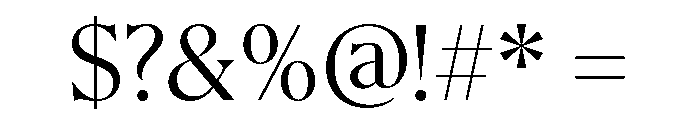 AtGambit Light Font OTHER CHARS