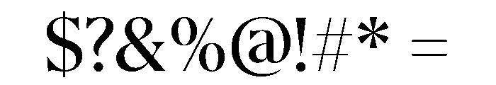 AtGambit Regular Font OTHER CHARS