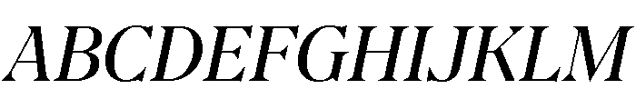 AtGambit RegularItalic Font UPPERCASE
