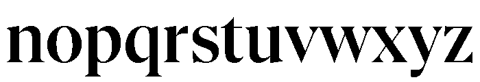AtGambit Semibold Font LOWERCASE