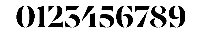 AtGambitStencil Bold Font OTHER CHARS