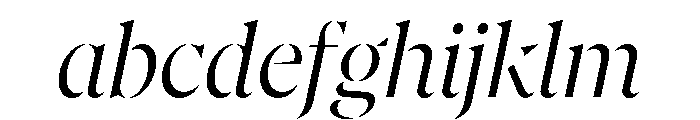 AtGambitStencil LightItalic FONT
