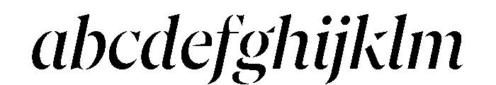 AtGambitStencil RegularItalic FONT