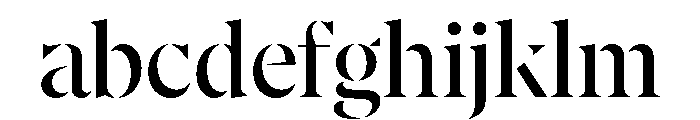 AtGambitStencil Regular FONT