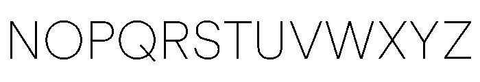 AtGeodesic Air Font UPPERCASE