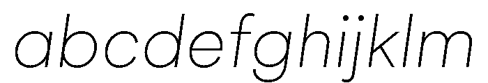 AtGeodesic AirItalic FONT