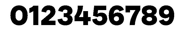 AtGeodesic Black Font OTHER CHARS