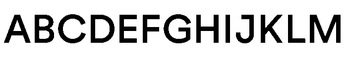 AtGeodesic Medium Font UPPERCASE