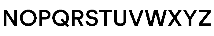 AtGeodesic Medium Font UPPERCASE