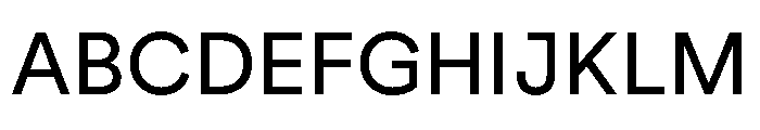 AtGeodesic Regular Font UPPERCASE