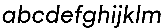AtGeodesic RegularItalic FONT