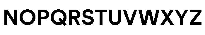 AtGeodesic Semibold Font UPPERCASE