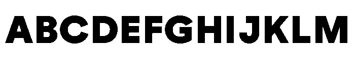 AtGeodesic Super Font UPPERCASE