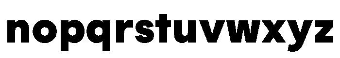 AtGeodesic Super Font LOWERCASE