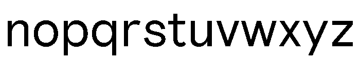 AtGlacier 400 Regular Font LOWERCASE