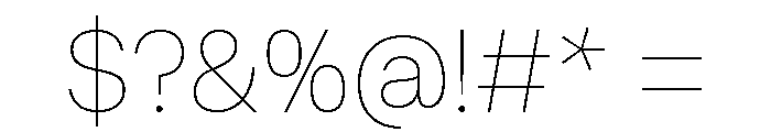 AtHauss Air Font OTHER CHARS