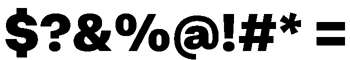 AtHauss Black Font OTHER CHARS