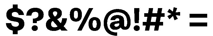 AtHauss Bold Font OTHER CHARS