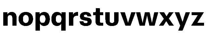 AtHauss Bold Font LOWERCASE