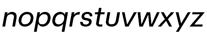 AtHauss RegularItalic Font LOWERCASE