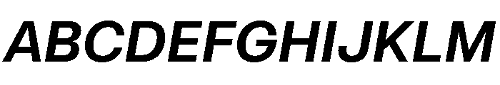 AtHauss SemiboldItalic Font UPPERCASE