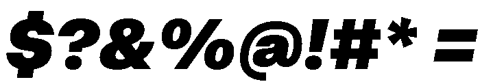 AtHauss SuperItalic Font OTHER CHARS