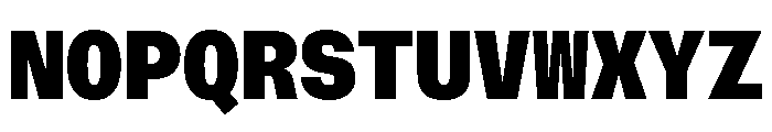 AtHaussMono Black Font UPPERCASE