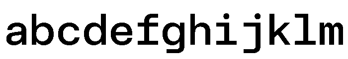 AtHaussMono Medium FONT