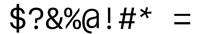AtHaussMono Retina Font OTHER CHARS