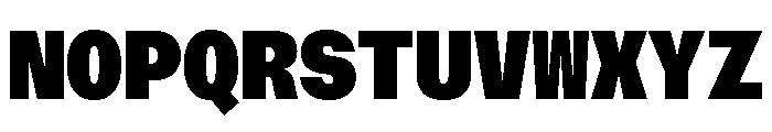 AtHaussMono Super Font UPPERCASE