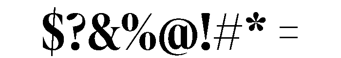 AtKing Demi Font OTHER CHARS