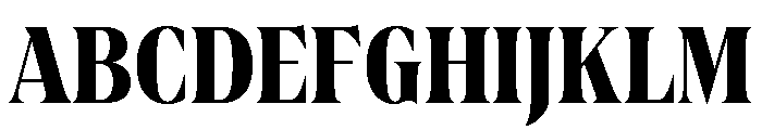AtKing Ultra Font UPPERCASE