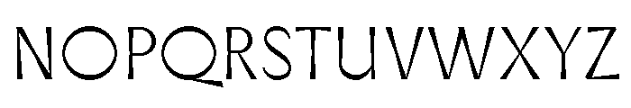 AtKoba Regular Font UPPERCASE