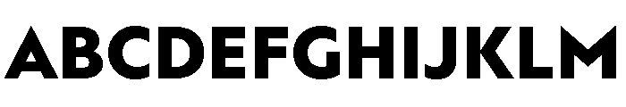 AtQuark Black Font UPPERCASE