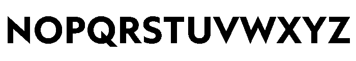 AtQuark Bold Font UPPERCASE