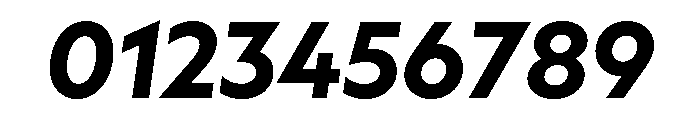 AtQuark BoldItalic Font OTHER CHARS