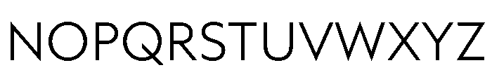 AtQuark Light Font UPPERCASE
