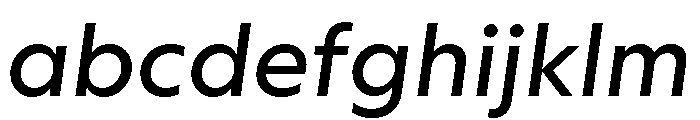AtQuark MediumItalic FONT