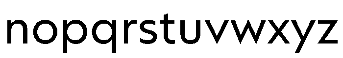 AtQuark Regular Font LOWERCASE