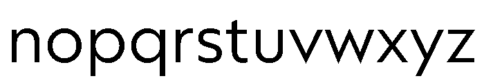 AtQuark Retina Font LOWERCASE