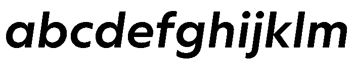 AtQuark SemiboldItalic FONT