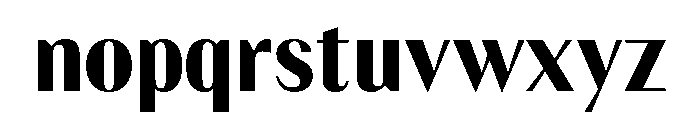 AtQueen Bold Font LOWERCASE