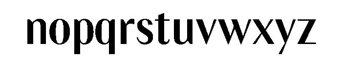 AtQueen Book Font LOWERCASE