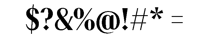 AtQueen Demi Font OTHER CHARS