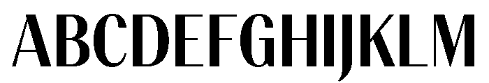 AtQueen Demi Font UPPERCASE
